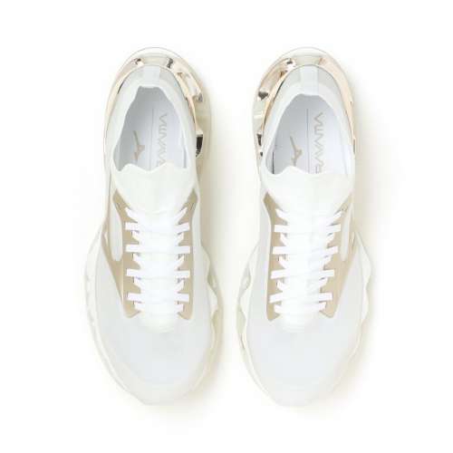 空山基 x Mizuno Wave Prophecy Hajime Sorayama Champagne Gold