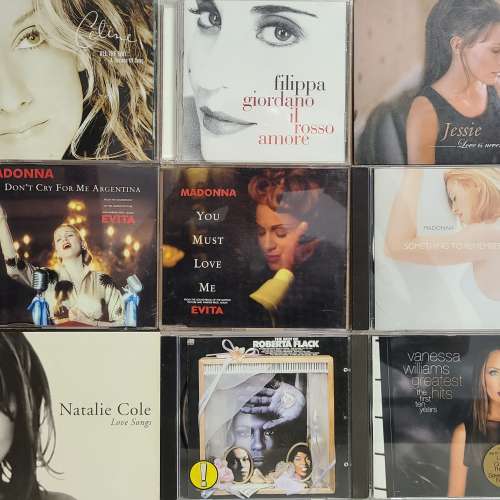 英文舊歌 03 (八成新) CD - Céline Dion, Jesse, Madonna, Mariah Carey, Whitney...
