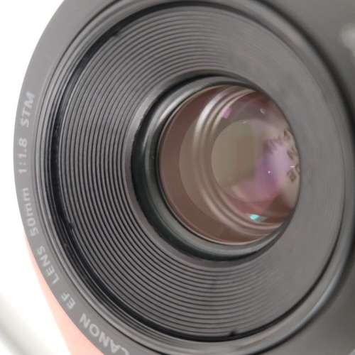 EF 50mm 1.8 stm 連UV鏡及Hood