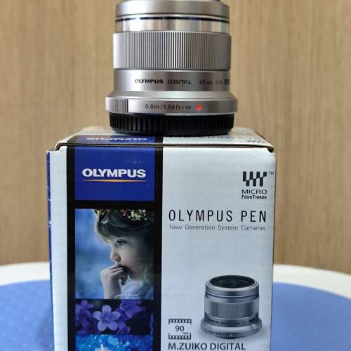 Olympus M.Zuiko Digital ED 45mm F1.8 (m43 om system panasonic)