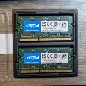 Micron Crucial SODIMM DDR3L-1600 (8GBx2) 16GB RAM
