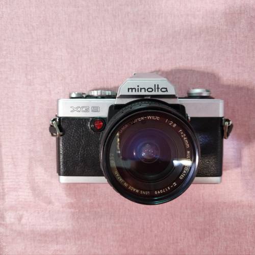 Minolta XG 9 買機送埋支 Sigma 24mm f2.8