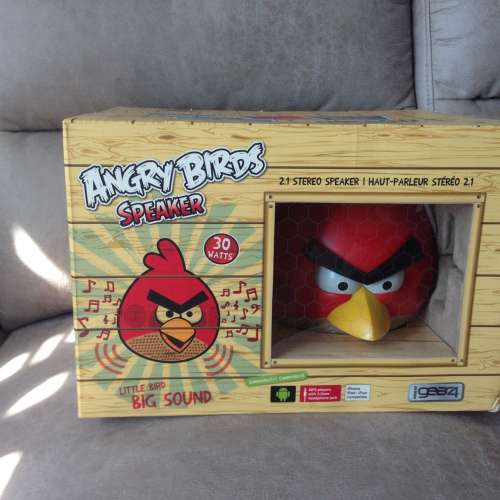 GEAR4 Angry Bird Speaker FREE Bluetooth Music Receiver NEW 全新 憤怒的小鳥 喇...