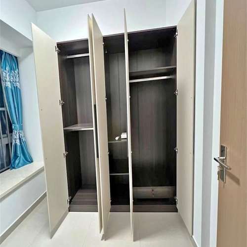 wood wardrobe low price processing 120cm