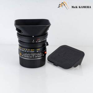 真正Leica玻璃Leica Summilux-M 35mm F/1.4 ASPH 11874 Black Lens Yr.1996 German...