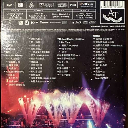 譚詠麟藍光演唱會