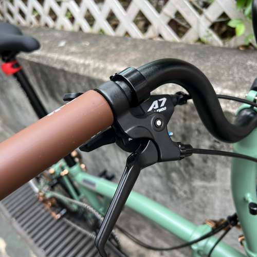 湖水綠色 2023 Ruhm rc 7speed C剎 M把 鉻鉬鋼 折叠車