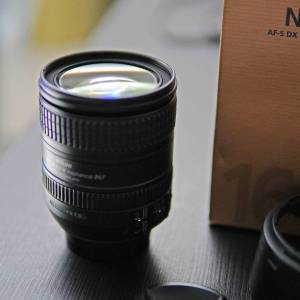 Nikon Nikon AFS DX 16-85f/3.5-5.6G Ed VR lens