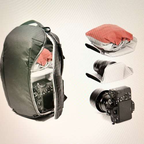 美國 Peak Design Zip V2 多功能攝影背包 淺灰色