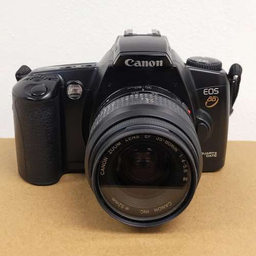 Canon EOS 88 菲林相機 + EF 35-80mm F4-5.6 鏡頭 + RS-60E3 遙控