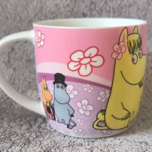 90%NEW Romancing Moomin Mug 姆明家族 小肥肥一族 陶瓷杯