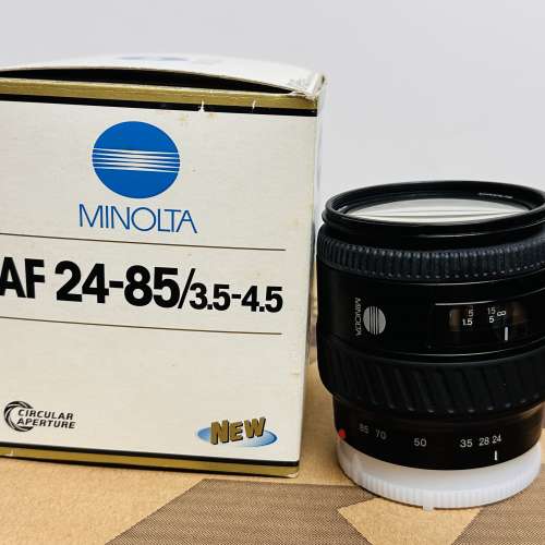 90% new Minolta AF24-85mm/3.5-4.5(New) Lens - OK for Sony