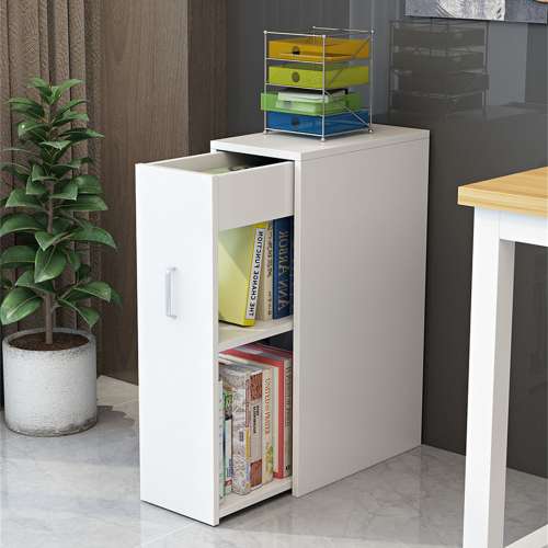 出清價出售  抽拉書櫃移動書櫥極窄夾縫防塵儲物收納櫃