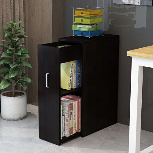 出清價出售  抽拉書櫃移動書櫥極窄夾縫防塵儲物收納櫃