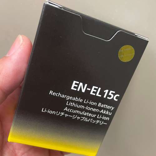 Nikon EN-EL15c (100% new) 原裝電池 for Z5 Z6 Z7 Z8