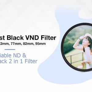 HAIDA NanoPro Mist Black Variable ND Filter 1/8 黑柔焦連可調減光濾鏡 For Cano...