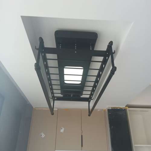 智能電動晾衣架遙控升降烘干曬衣架陽台家用