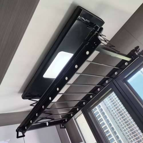 智能電動晾衣架遙控升降烘干曬衣架陽台家用