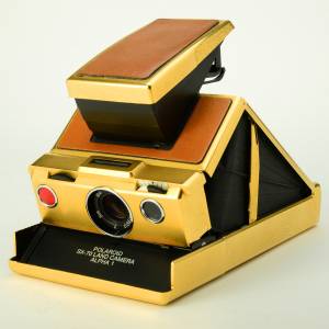 Polaroid SX-70 Gold Alpha 1 Land Camera Limited Edition