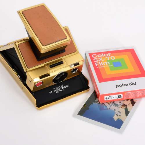 Polaroid SX-70 Gold Alpha 1 Land Camera Limited Edition