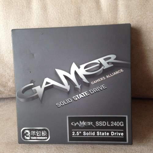 💻  GAMER SSD 240G 2.5“ Solid State Drive NEW 全新 固態硬碟 💻