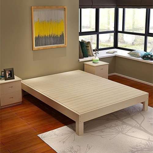 實木榻榻米簡易床架
