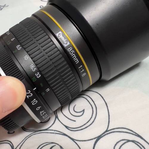 美國Opteka 85mm F1.8 F mount Nikon