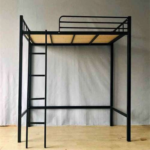 新的黑色白色3呎高架床