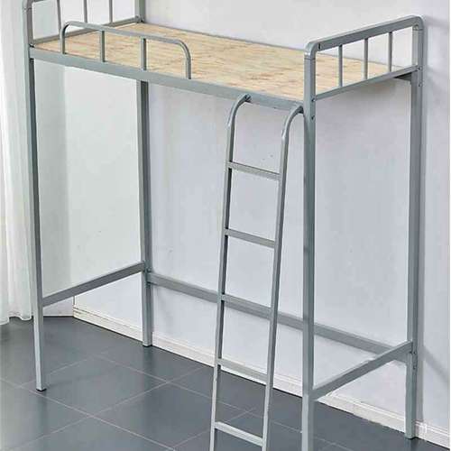 新的黑色白色3呎高架床