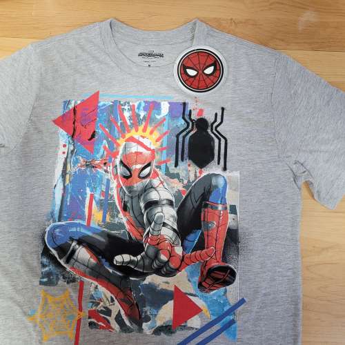 全新 Spider-Man T恤 中碼 Size M