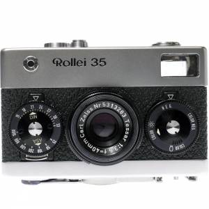 Rollei 35 35mm Film Camera Black 40mm f/3.5 #6053