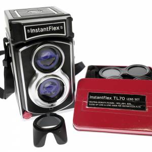 MINT Twin-Lens InstantFlex TL70 Instant Camera with extra Filter set!