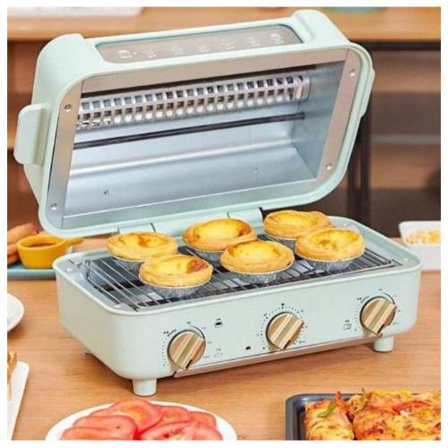 Yohome家之逸 新煮意折疊萬用焗爐 (薄荷綠)