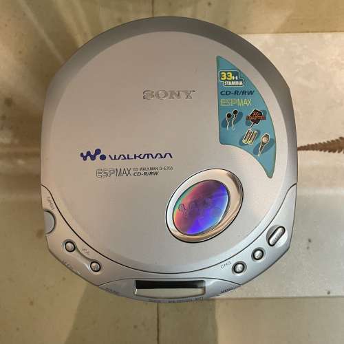 sony d-e355 discman walkman cd player 全正常