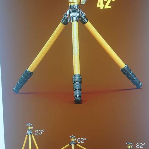 Leophoto Mr.yY LY-224C LH25R 碳纖三脚架