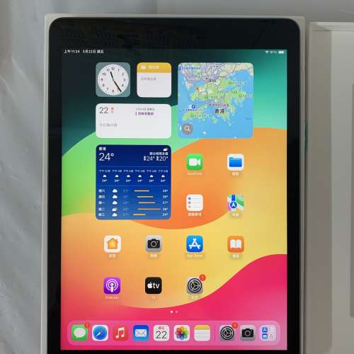 99%New US Apple 10.2-inch iPad 2021 Wi-Fi 64GB - Space Gray, 保到20-1-2025