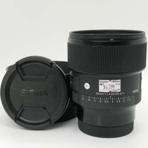98% New Sigma 85mm F1.4自動對焦鏡頭, 深水埗門市可購買