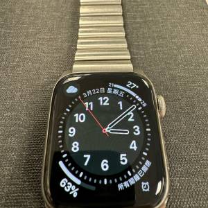 Apple Watch 6 Stainless steel & Nomad 錶帶