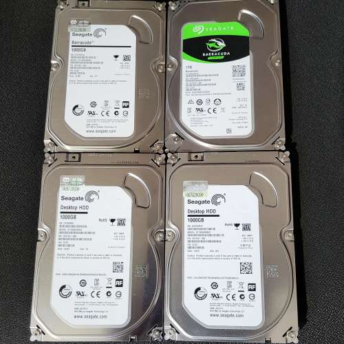 HDD 1TB，2TB，3TB，4TB