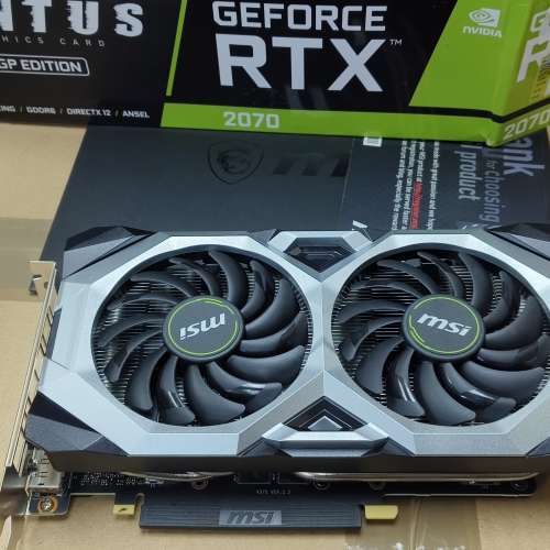 MSI GeForce RTX 2070 VENTUS GP - 二手或全新顯示卡, 電腦- DCFever.com