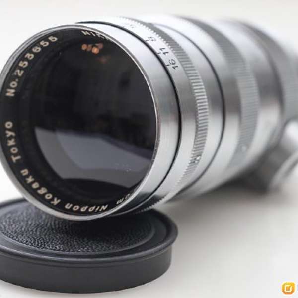 Nikon Nippon Kogaku Japan Nikkor-Q 13.5cm f/3.5 (Leica L39)