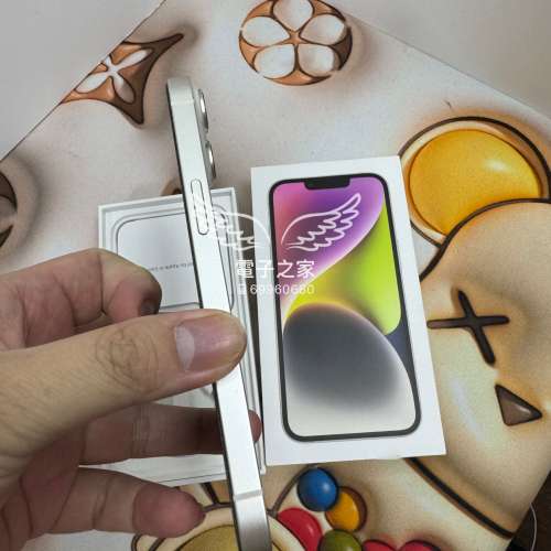 (超抵14 新機質素,有保 )Apple Iphone 14 128  紫色 白色 黑色 星光色 午夜色 😍  ...