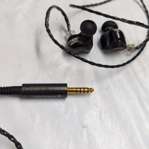 FitEar ToGo334 ( 舊版 TG334 ) + 4.4 007B線
