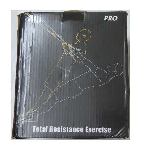 100% New P3 PRO Fitness Exercise Resistance Bands Suspension Trainer Workout Kit
