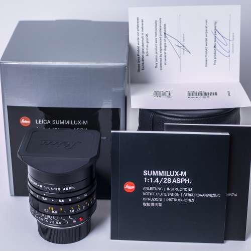 Leica M Lens: Summilux-M 28mm f/1.4 ASPH 11668