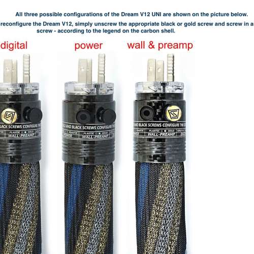 Stealth V12 Dream UNI Power Cable (Previous Flagship Model)