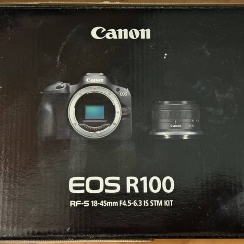 Canon Eos R100 連 18-45 kit