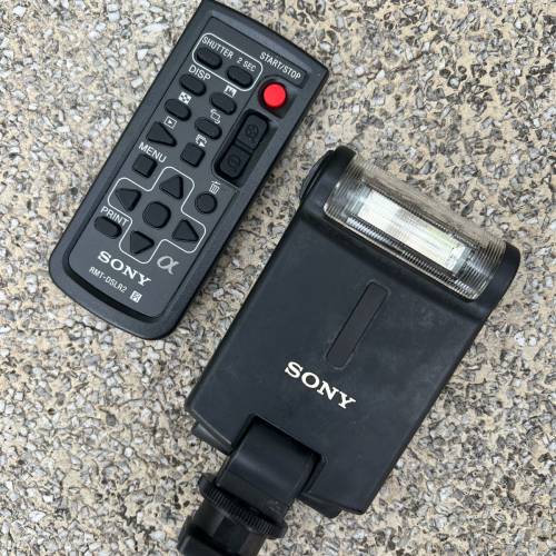 Sony 叉電器 相機套 閃光燈 遙控器