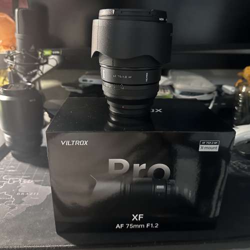 Viltrox 維卓士 75mm f1.2 Pro Fujifilm X mount APSC 自動對焦鏡頭（行貨有保）