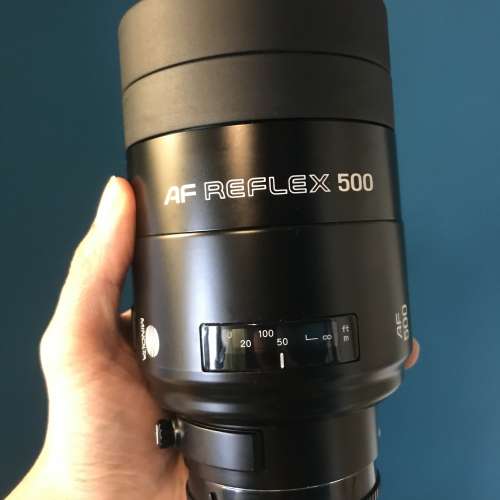 Minolta Maxxum AF Reflex 500mm F8 反射鏡